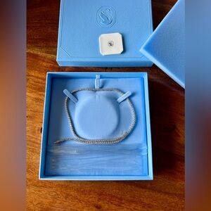 Swarovski tennis necklace - approximately 20”